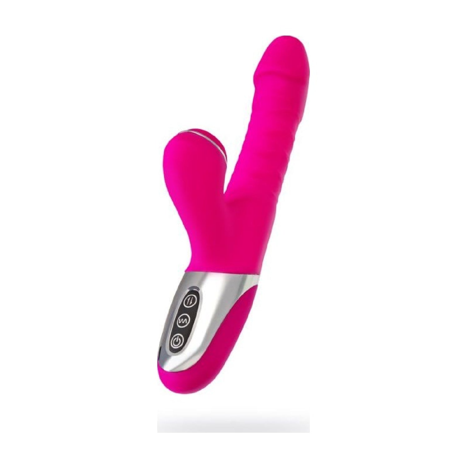 Thrusting and Sucking Vibrator - To-Frolly - Pink - K. P.