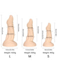 Liquid Silicone Dildo - Sphinx - Medium - Beige