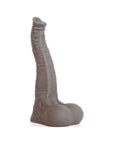 Liquid Silicone Elephant Dildo - Dexter - Medium - Grey