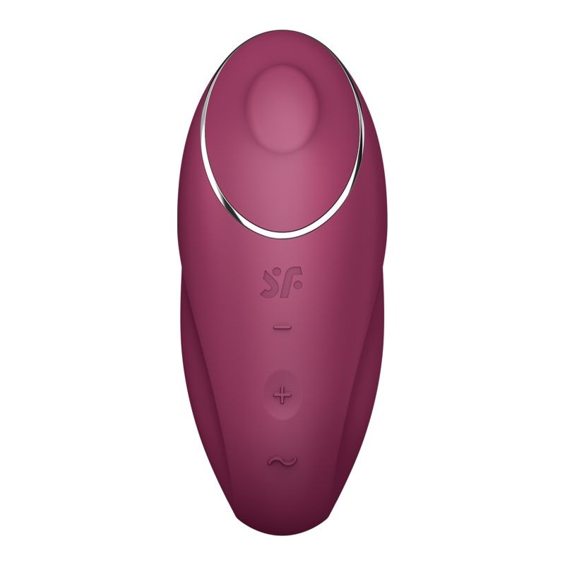 Tapping Lay On Vibrator - Tap & Climax 1 - Red - K. P.