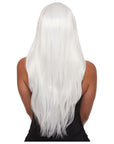 Layered Long Wig - White - K. P.