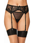 Stretch Lace Garter Belt - Multiple Colours - K. P.