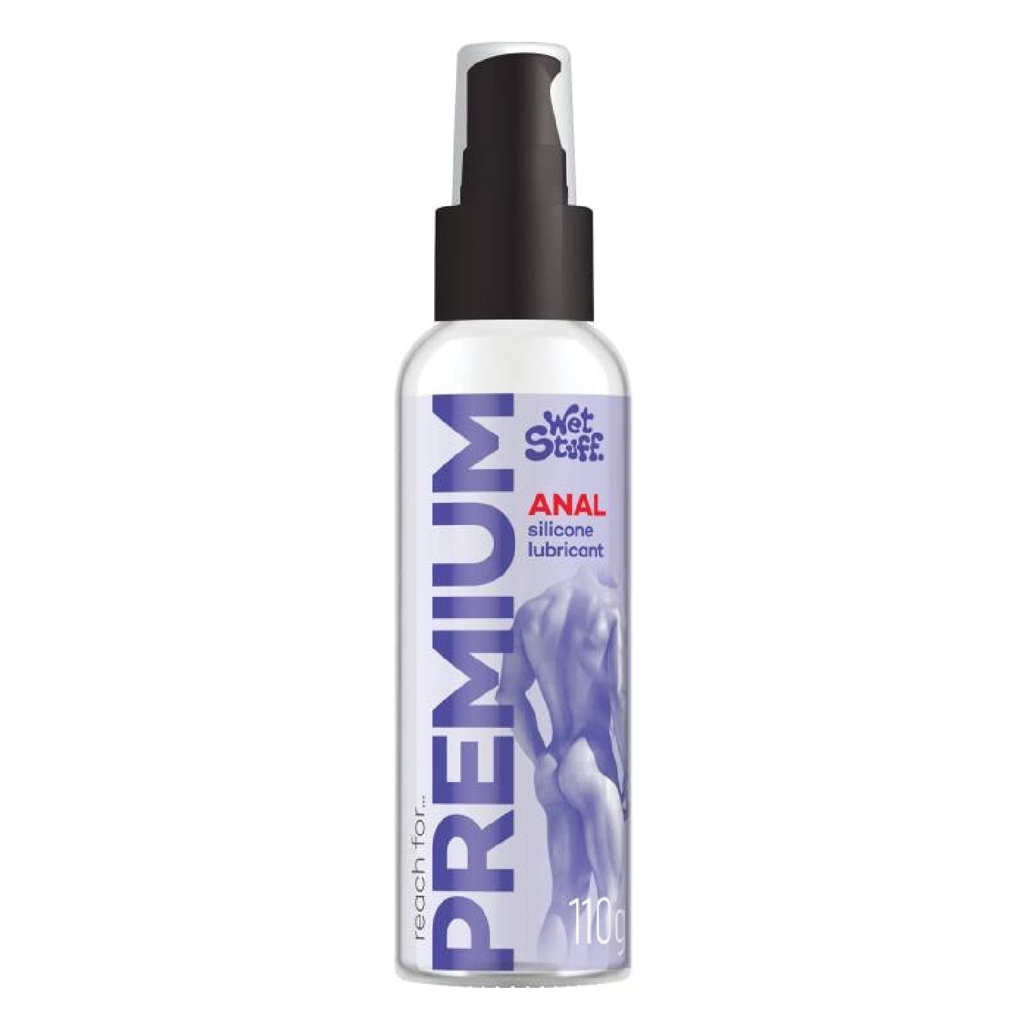 Wet Stuff Premium Anal Silicone Lubricant Pump Top 110g - K. P.