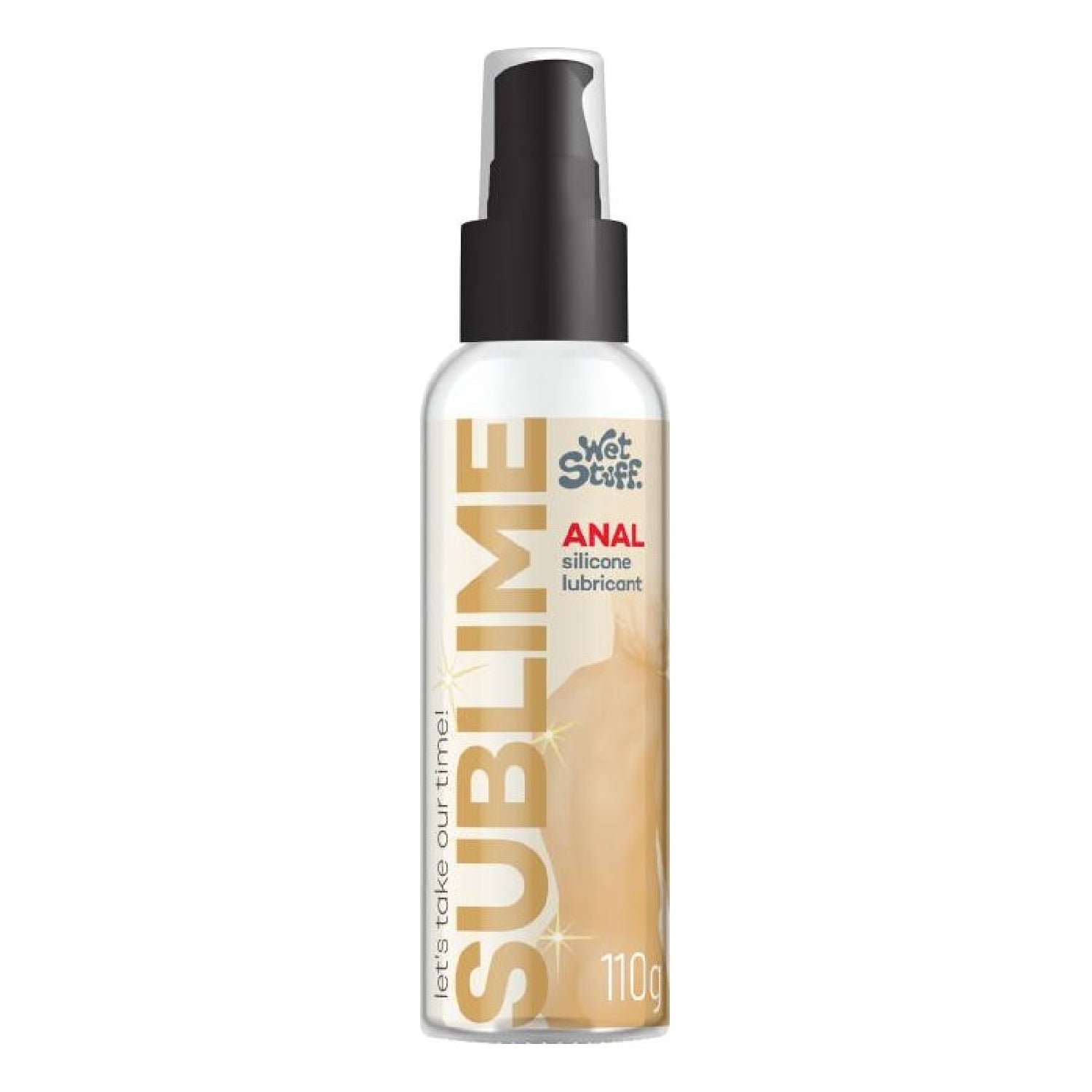 Wet Stuff Sublime Anal Silicone Lubricant Pump Top 110g - K. P.