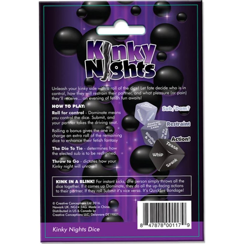 Kinky Nights - Bondage Dare Dice - K. P.