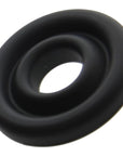 Silicone Donut Cushion Black for Pump Cylinder - 1.75in-2.15in Diameter - Black - K. P.