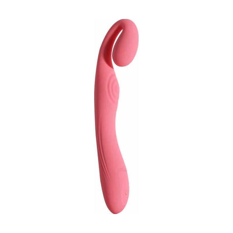 Ultrasoft Sprout-Shaped Unisex Vibrator - G-Snuggle - Pink - K. P.