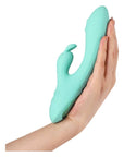 Rotating G-Spot and Clitoral Vibrator - G-Rabbit - Teal - K. P.