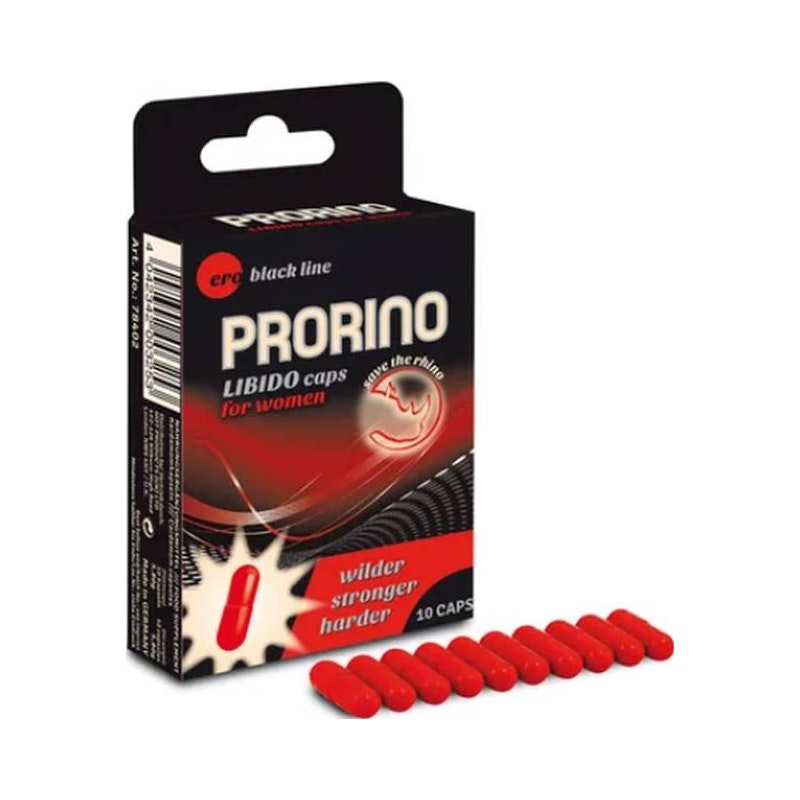 PRORINO Libido Capsules For Women 10 Pieces