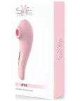 Vibrating and Sucking Clitoral Stimulator - Jess - Pink - K. P.