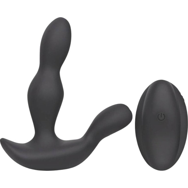 Wearable Vibrator with Remote - Ricky - Black - K. P.