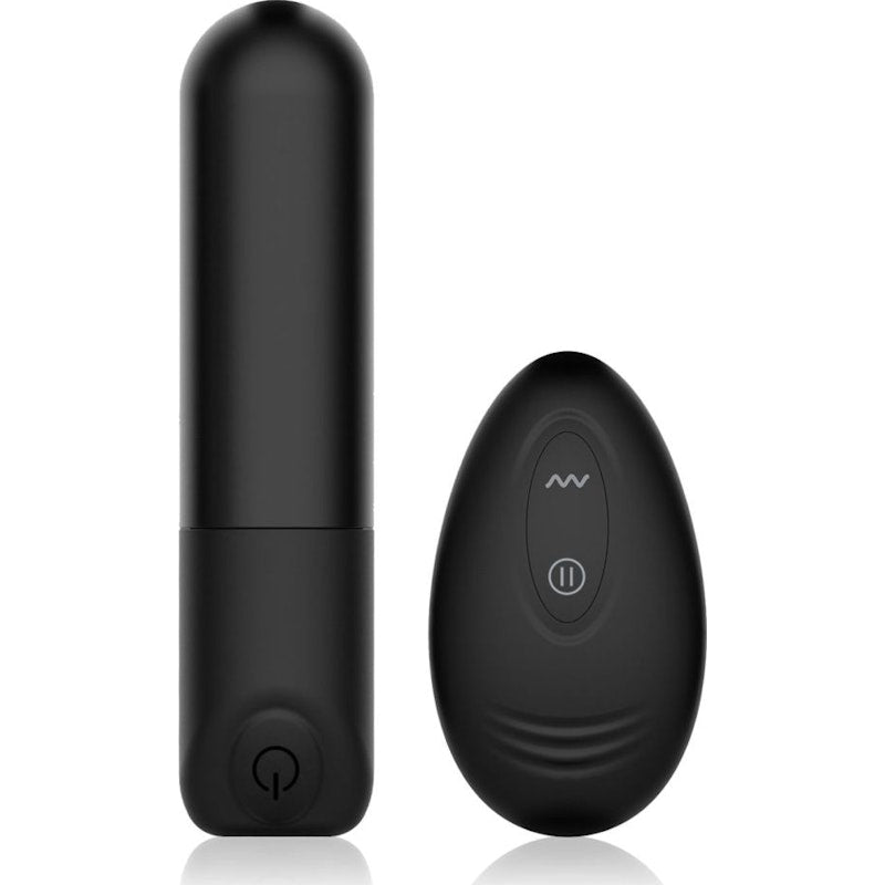 Remote Control Bullet Vibrator - Ricardo - Black - K. P.