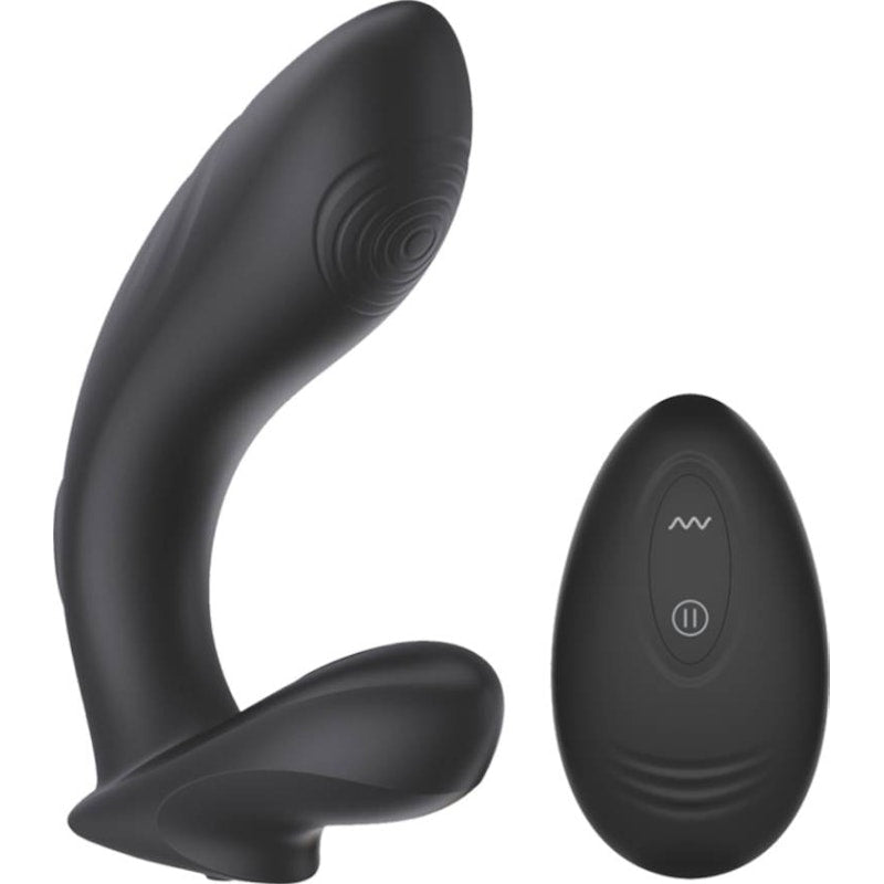 Remote Control Slapping Anal Toy - Roger - Black - K. P.