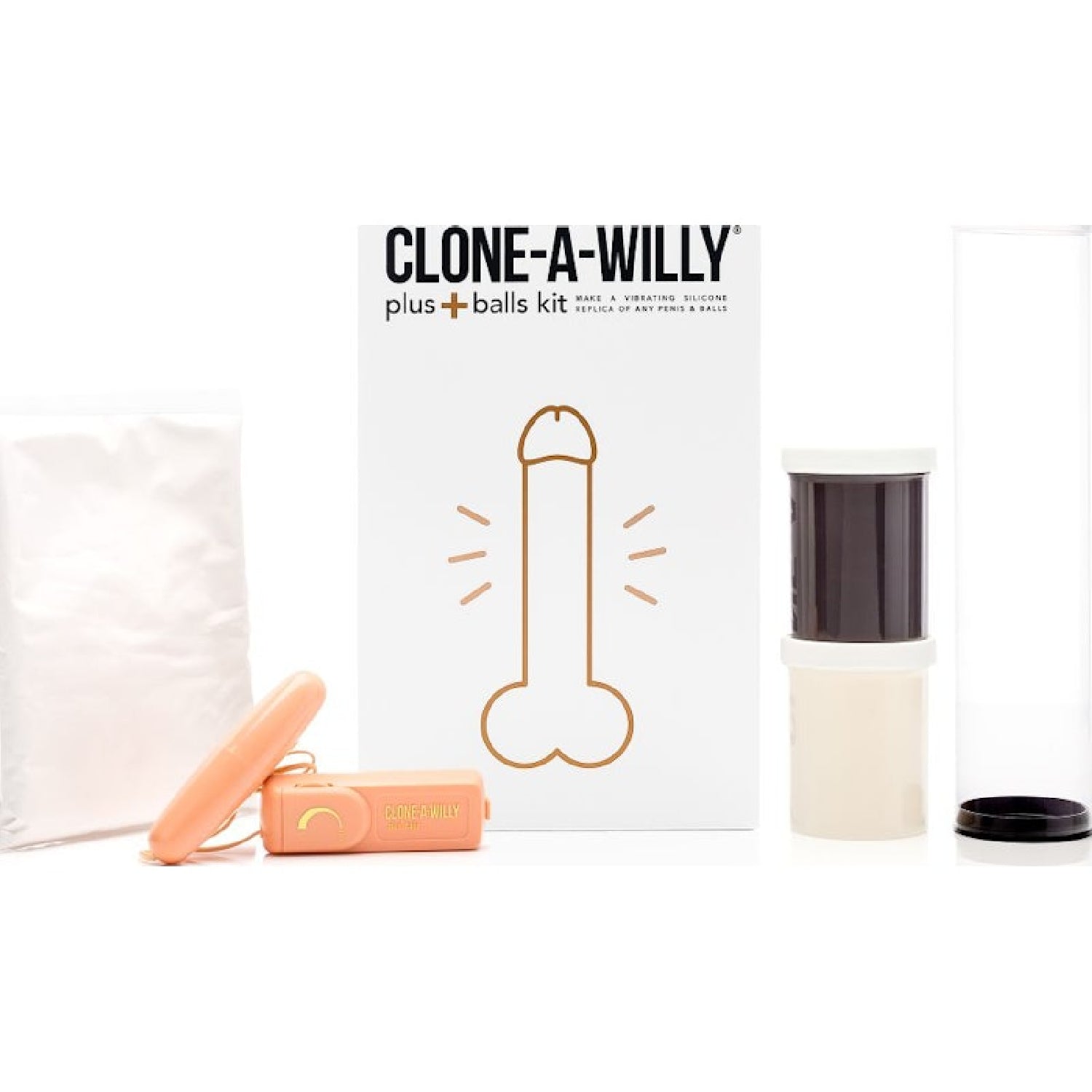 Clone a Willy Plus Balls Kit - Deep Skin Tone - K. P.