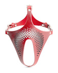 Ex Machina Genuine Leather Mask Red - K. P.