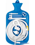 CleanStream - Deluxe Shower Enema Bag and Nozzle Kit - Blue - K. P.