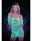 Glow In The Dark Mini Dress - K. P.