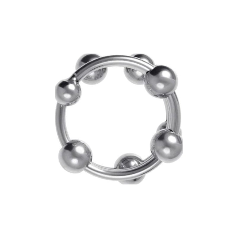 Penis Head Ring Medium 3.5cm - Silver - K. P.