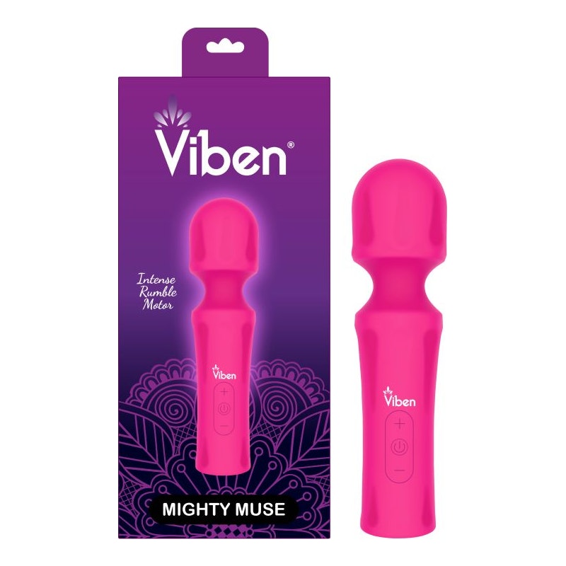 Massager Wand - Mighty Muse - Hot Pink - K. P.