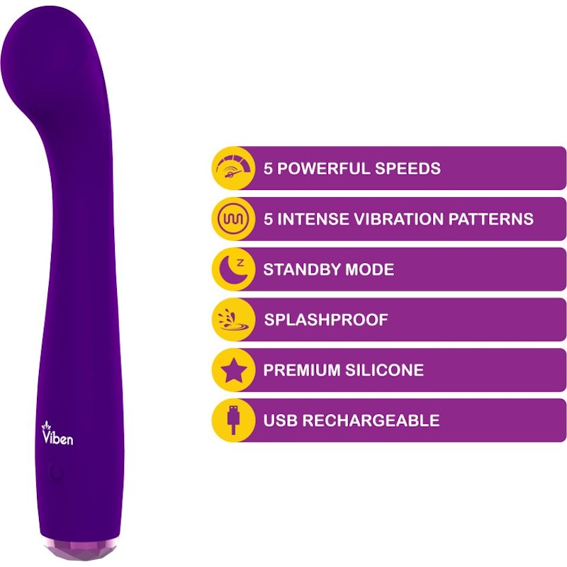 G-Spot Vibrator - Devotion - Violet - K. P.