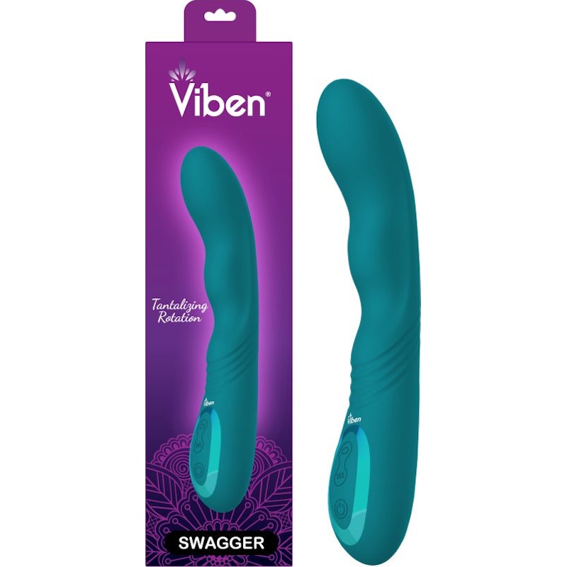 Rotating G-Spot Vibrator - Swagger - Ocean - K. P.