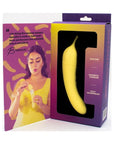 Air Pulse G-Spot Vibrator - Banana Cream - Yellow - K. P.