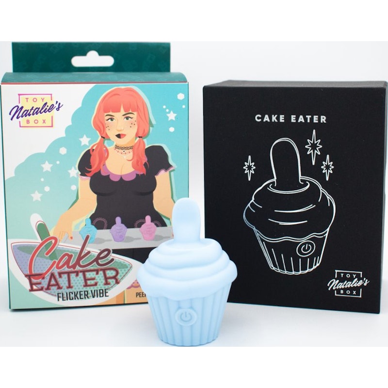 Clit Flicker Stimulator - Cake Eater - Blue - K. P.