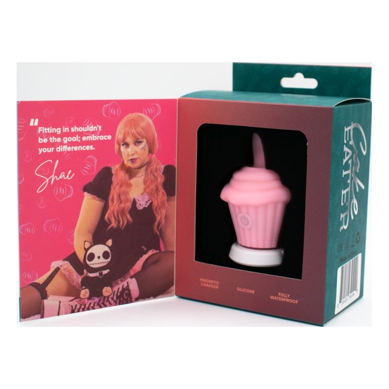 Clit Flicker Stimulator - Cake Eater - Pink - K. P.