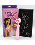 Clit Flicker G-Spot Vibrator - Lick N' Stick - Pink - K. P.