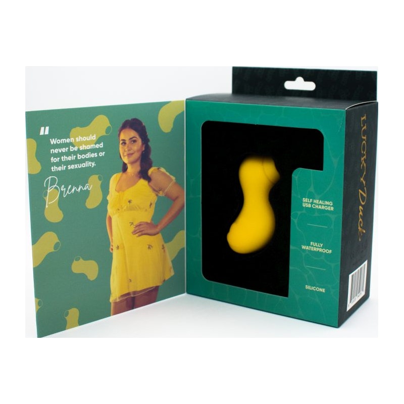 Suction Stimulator - Lucky Duck - Yellow - K. P.