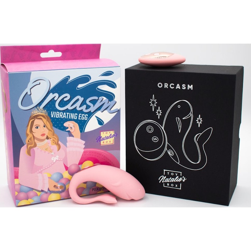 Remote Controlled Wearable Egg Vibrator - Orcasm - Pink - K. P.