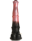 Creature Cocks - Centaur Explosion Squirting Silicone Dildo - Peach/Black