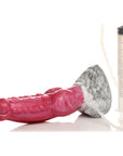 Creature Cocks - Resurrector Phoenix Squirting Silicone Dildo - Red/White