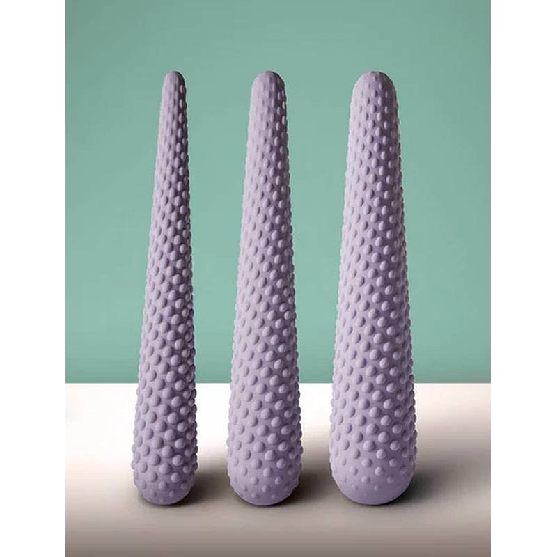 3 Piece Silicone Dilator Set - Unite - Lilac - K. P.