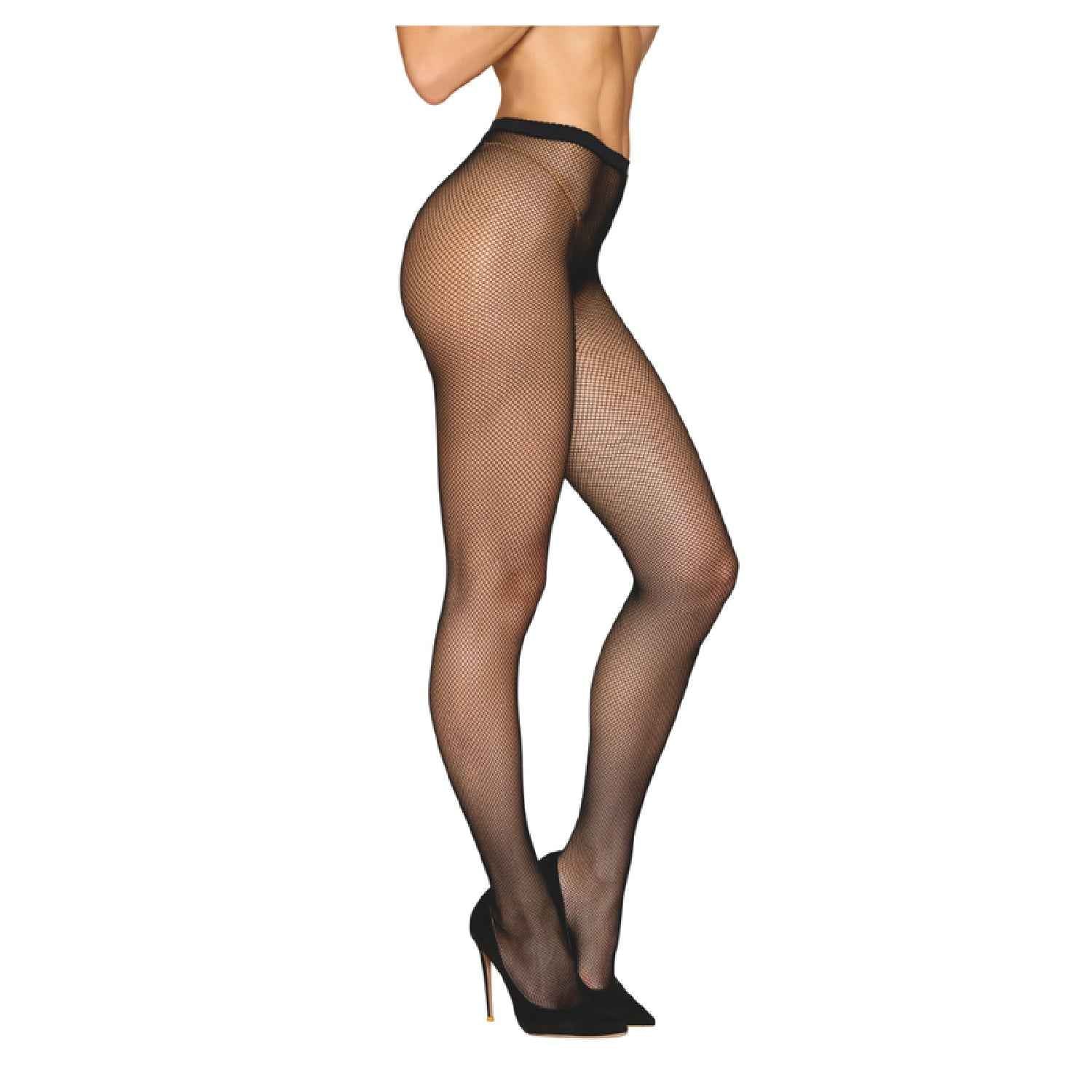 Dreamgirl Basic Fishnet Pantyhose Black