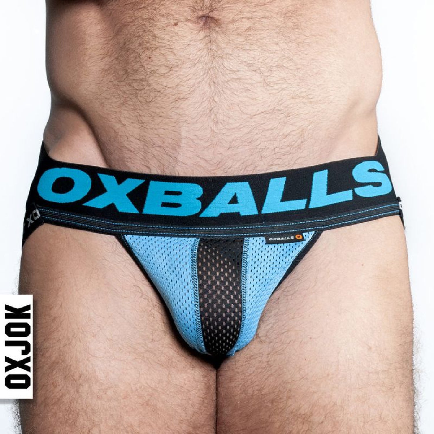 Oxballs Airmesh Swagger Jockstrap Ice White