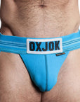 Oxballs Slingjock Upthrust Slider-Strap Jock Black Iron