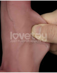 Sliding Skin Pro Dual Layer Silicone Dong 8in
