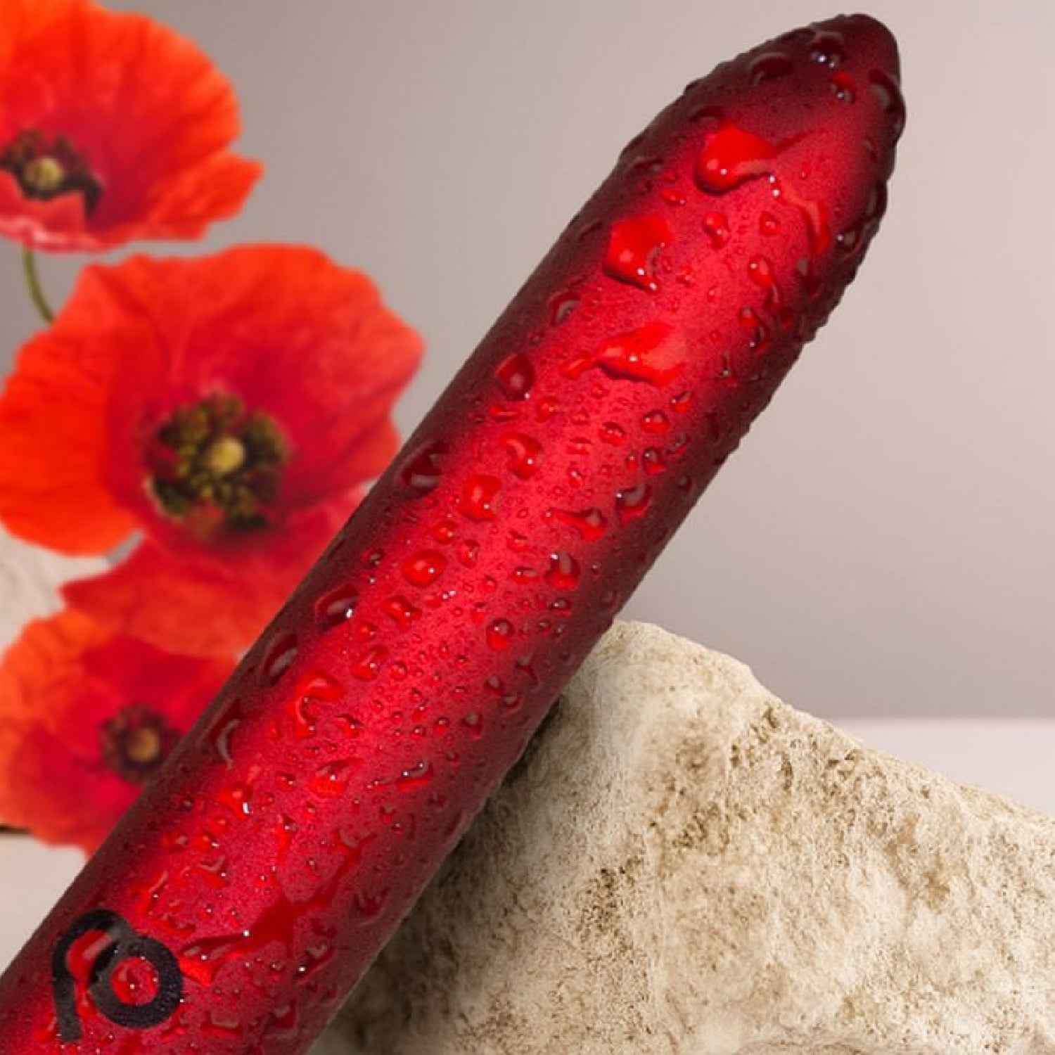 Poppy Red Rechargeable Bullet