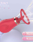 Sybil 3-in-1 Sucking Licking Tickling Stimulator