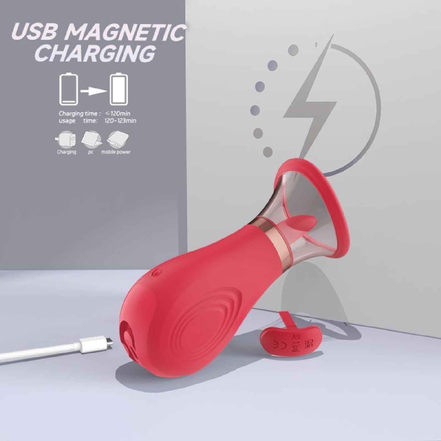 Sybil 3-in-1 Sucking Licking Tickling Stimulator