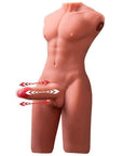 Jason 8kg USB Auto Thrusting 17cm Cock and Ass Male Torso