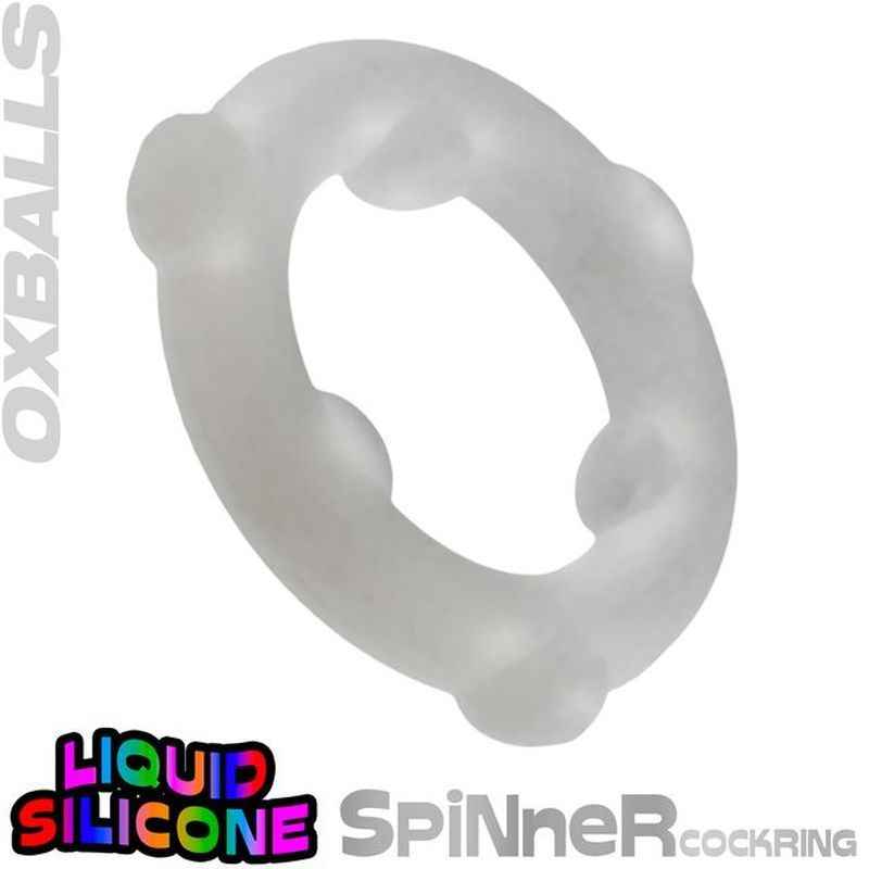 Spinner Silicone Ring Clear
