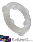 Spinner Silicone Ring Clear