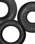 Cockpack 3 Pc Ring Set Black