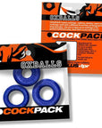 Cockpack 3 Pc Ring Set Blue