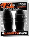 Lankyz Silicone Nipsuckers Black