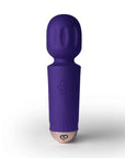 Rechargeable 16 Mode Silicone Mini Wand Violet Dream