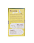 Banana Bliss 13cm Silicone Slimline Vibrator Massager - Yellow/White - K. P.