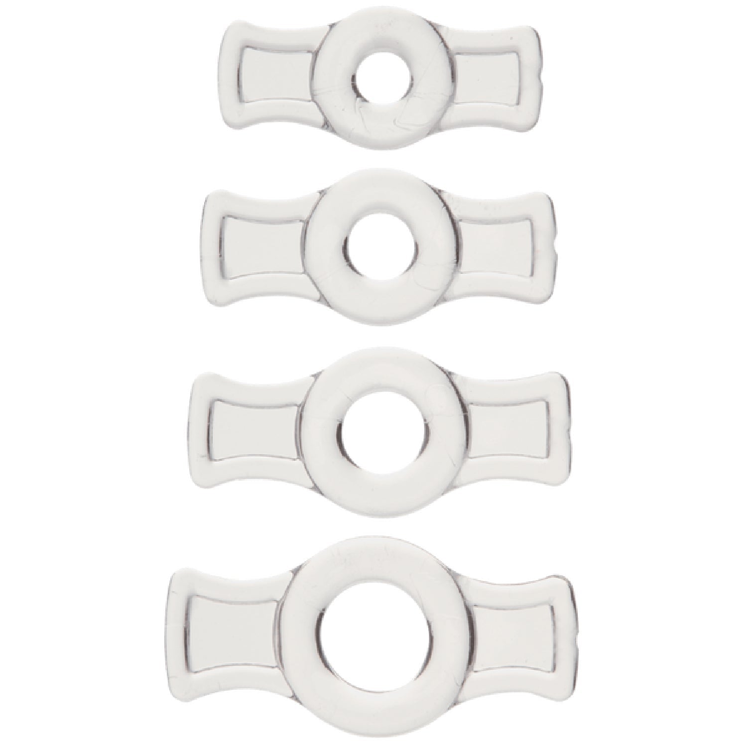 Cock Ring Set (Clear)
